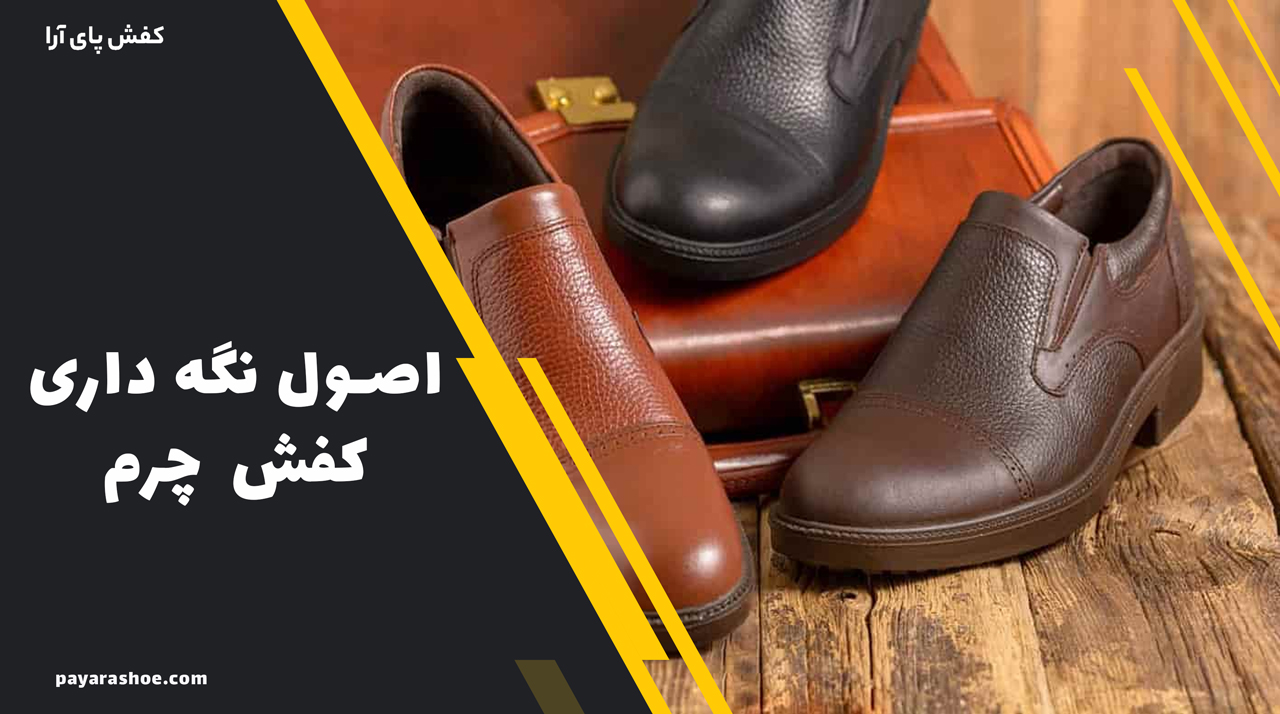 اصول نگه داری کفش چرم 2 اصول نگه داری کفش چرم